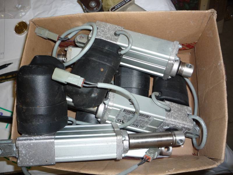 5 linear actuators...