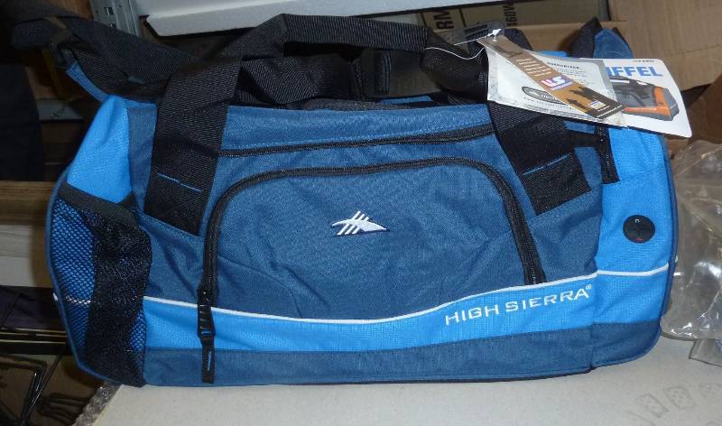 new duffel bag...