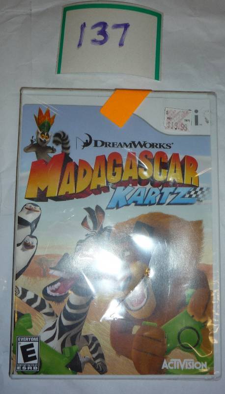 Wii Madagascar Kartz game...