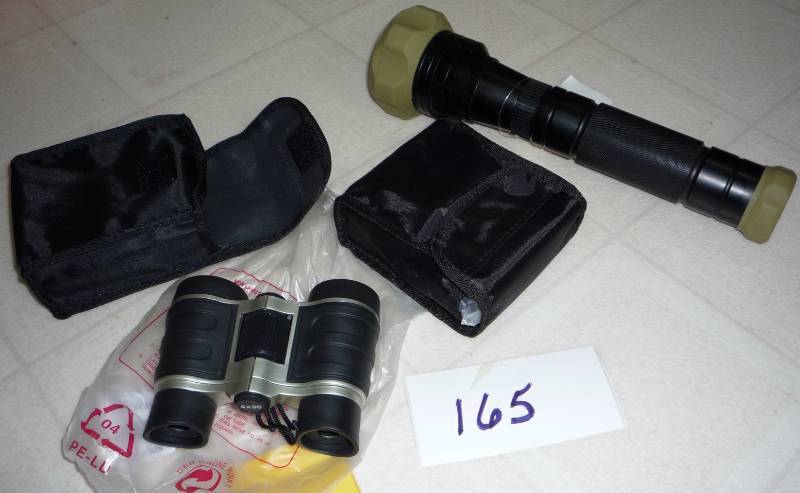 Two 4x30 binoculars and a new heavy...