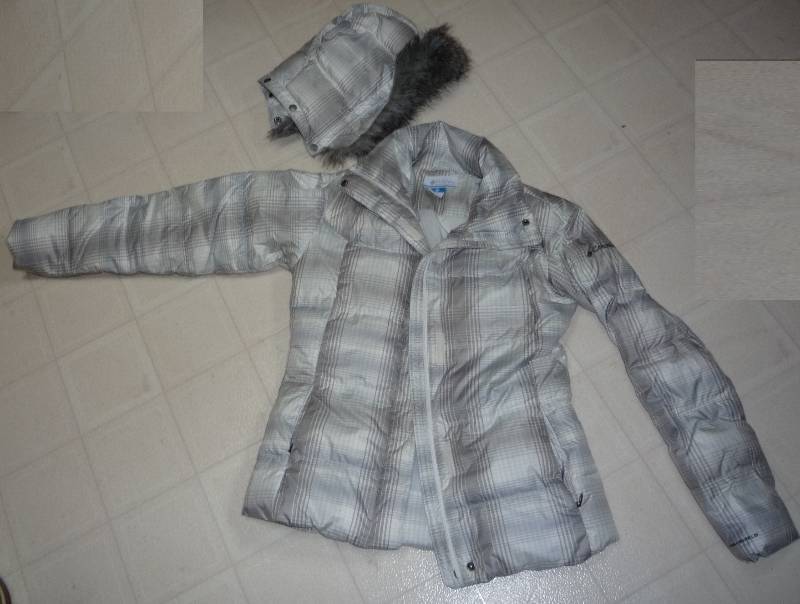 Columbia Down jacket with removable...