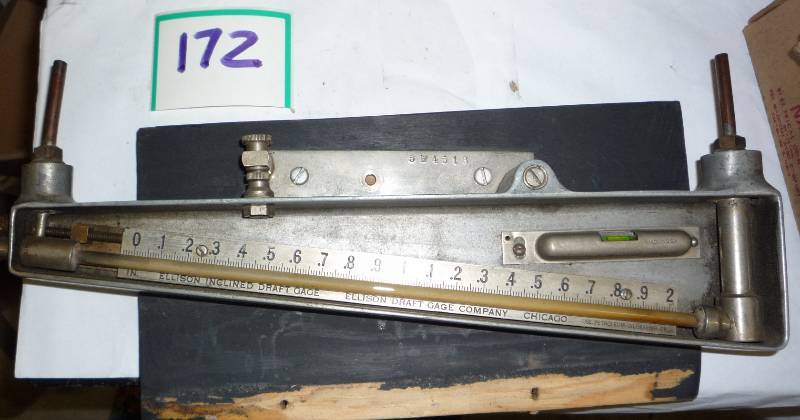 antique Ellison incline gauge ...