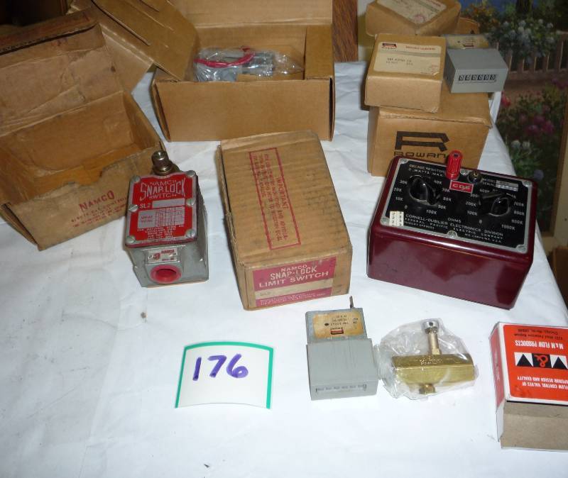 collection of new old stock items, ...