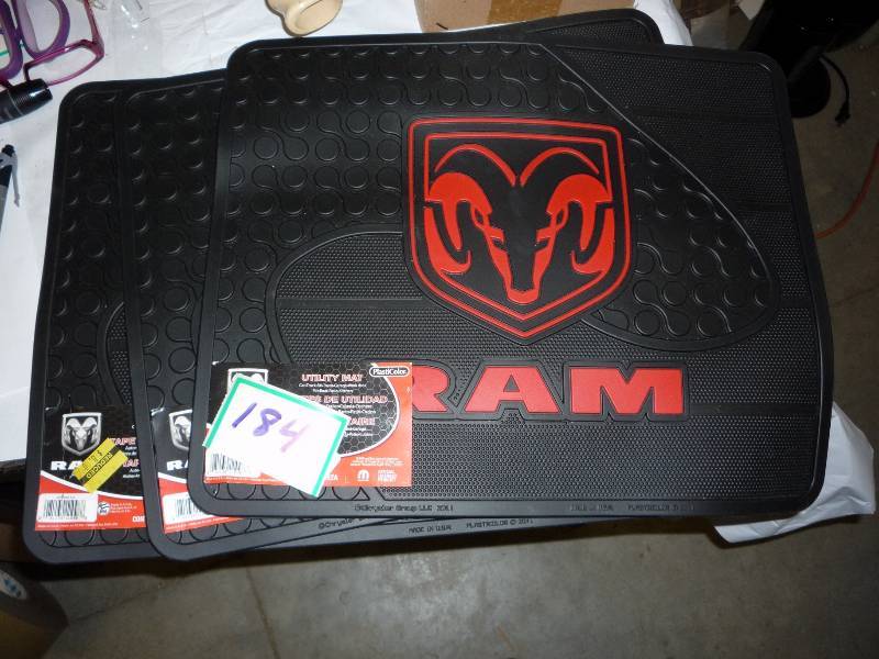 3 new Dodge Ram floor mats...