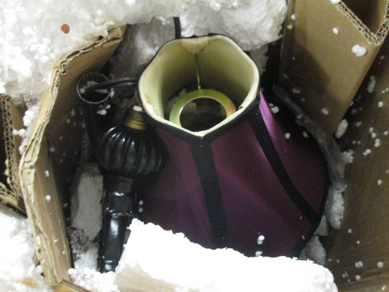 lot 12 image: Matilda Table Lamp open box, untest...
