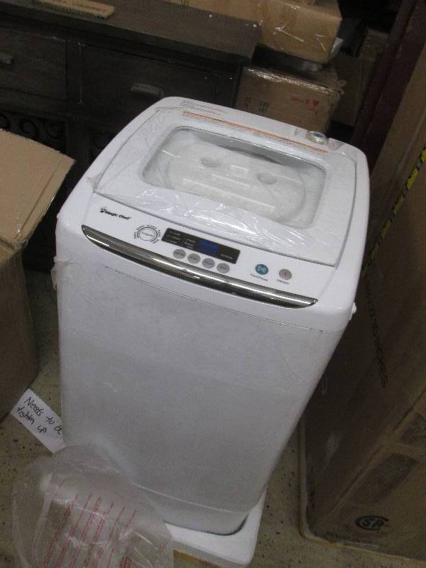lot 60 image: Compact Top-Load Washing Machine by...