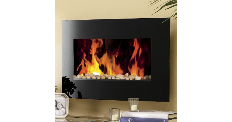 lot 17 image: Wall Fireplace open box, untested R...