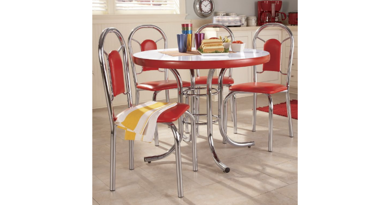 lot 108 image: 4 Classic Dining Chairs open box Re...