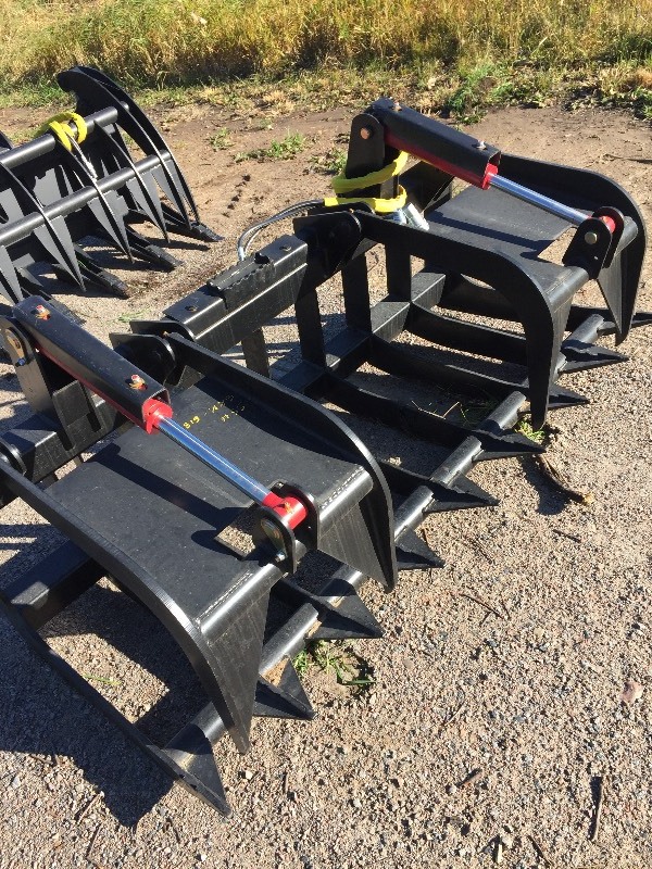 NEW HEAVY DUTY 72 BRUSH GRAPPLE