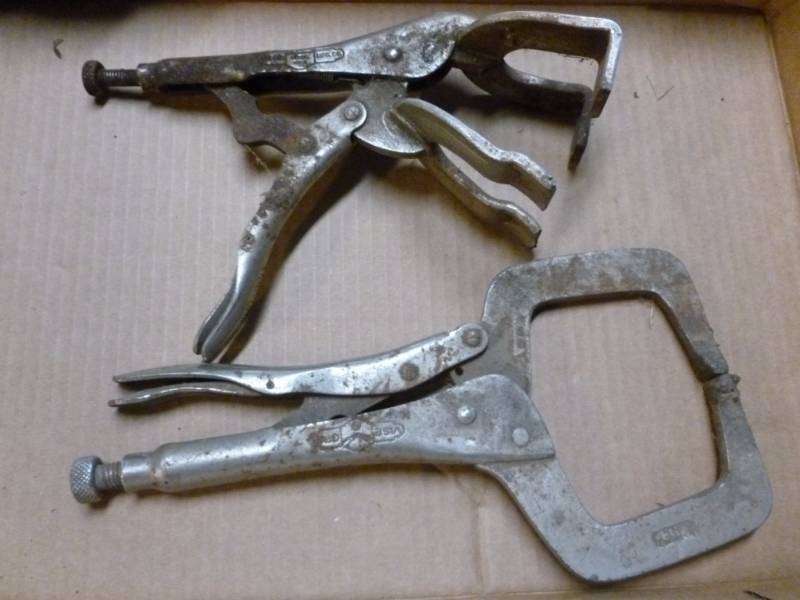 lot 191 image: Vise Grip Clamps