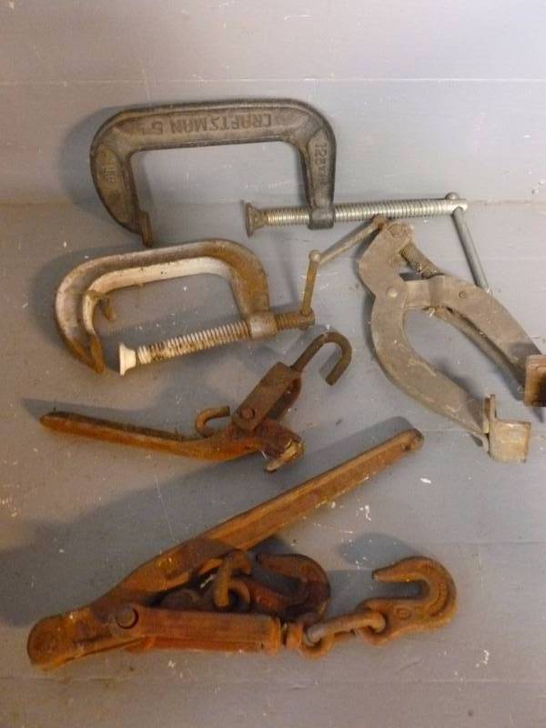 lot 243 image: C-Clamps