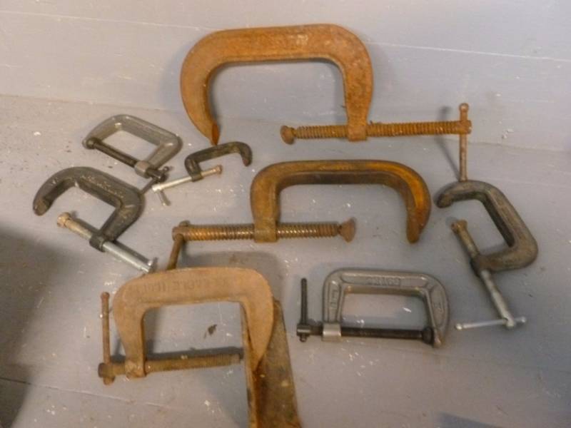 lot 244 image: C-Clamps