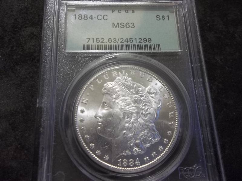 1884 CC Morgan Silver Dollar
