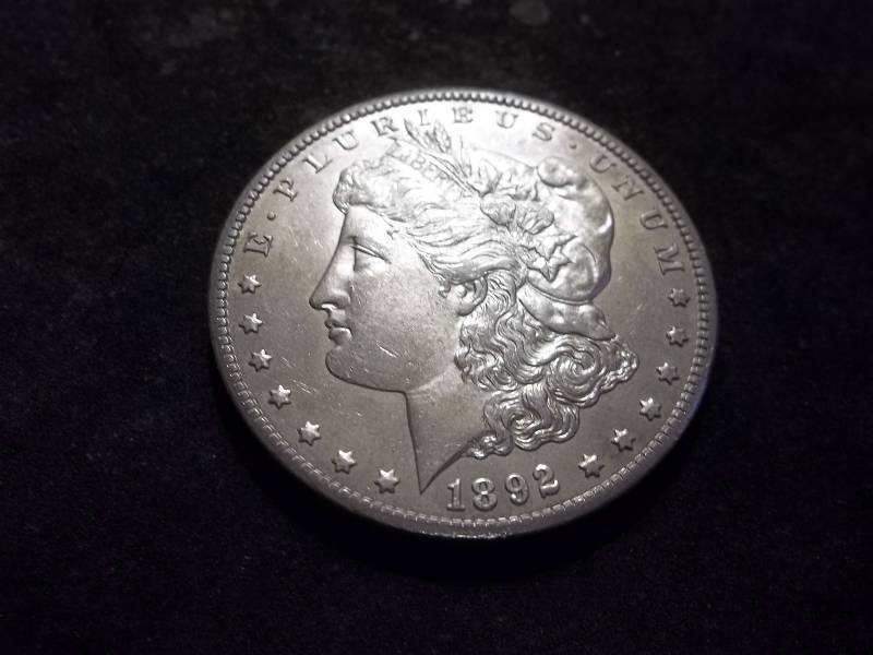1892 CC  Morgan Silver Dollar