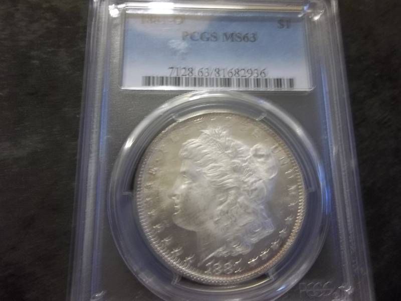 1881 O Morgan Silver Dollar