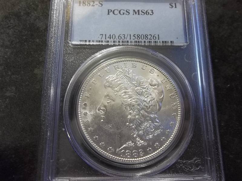1882 S Morgan Silver Dollar
