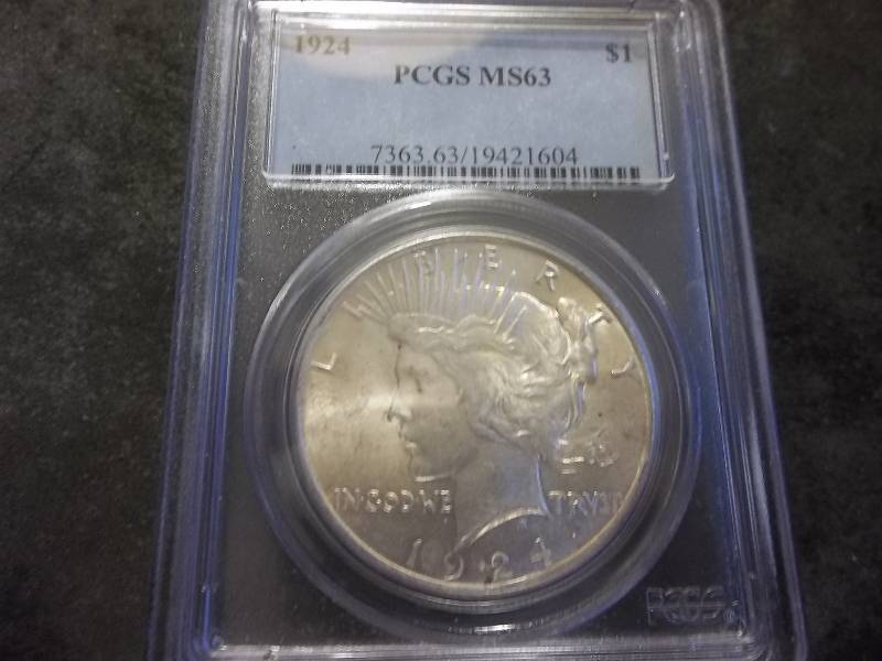 1924 Peace Silver Dollar