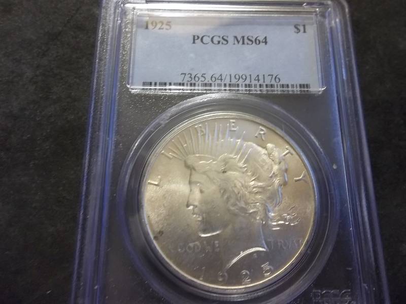 1925 Peace Silver Dollar