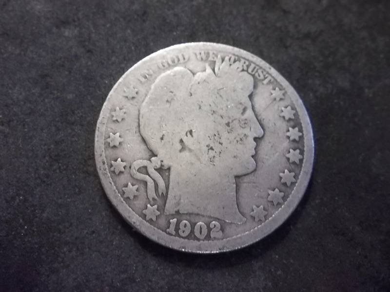 1902 O Barber Half Dollar