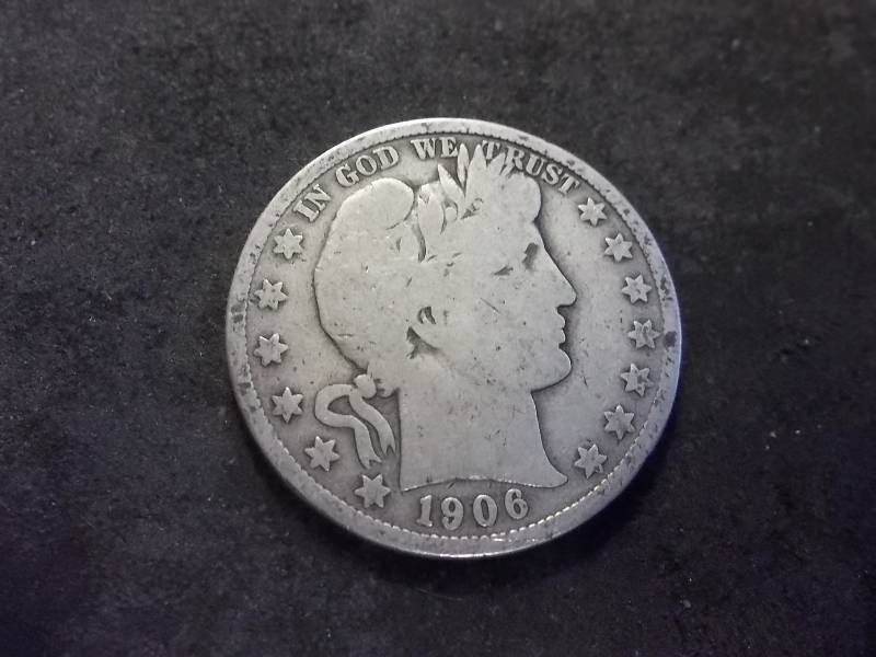 1906  Barber Half Dollar
