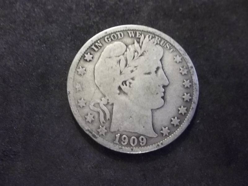 1909 Barber Half Dollar
