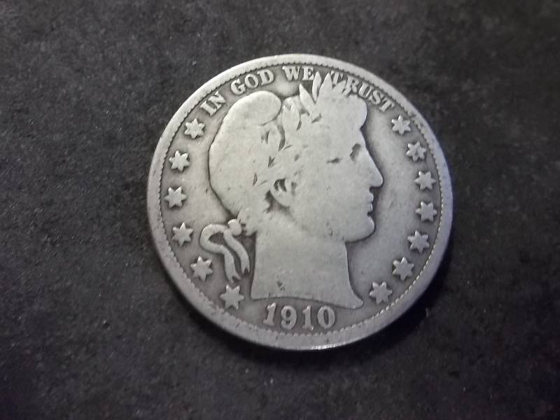 1910 Barber Half Dollar