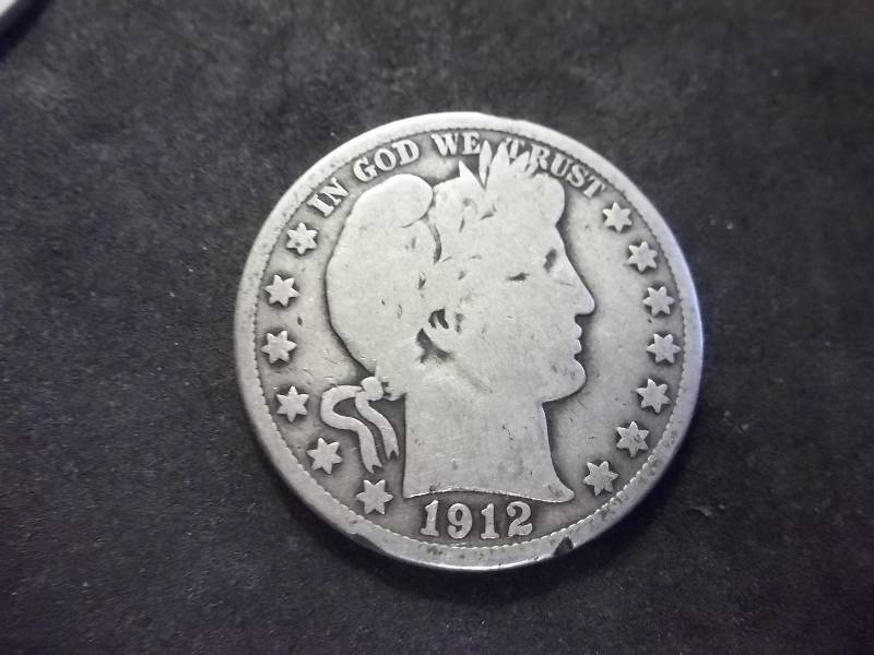1912  Barber Half Dollar