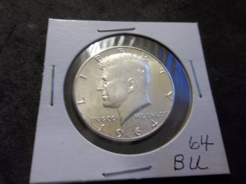 1964 Kennedy Silver Half Dollar BU