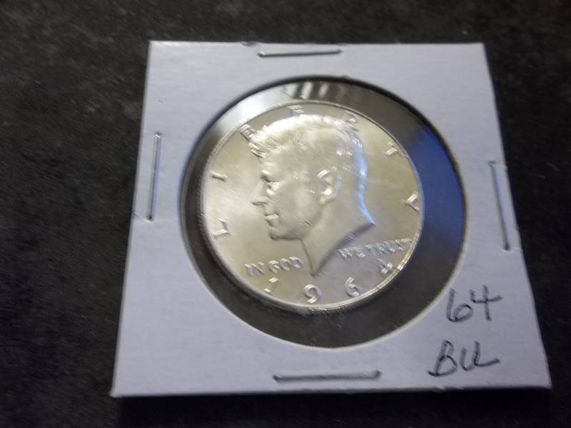 1964 Kennedy Silver Half Dollar BU