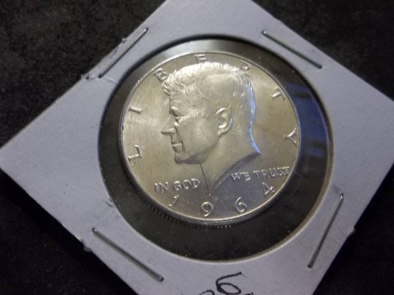 1964 Kennedy Silver Half Dollar BU