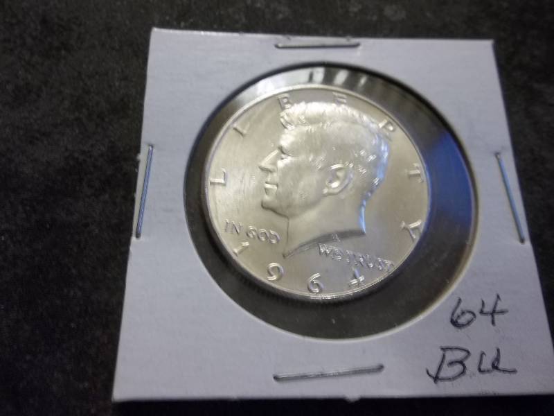 1964 Kennedy Silver Half Dollar BU
