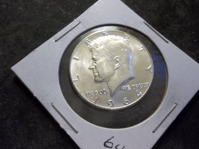 1964 Kennedy Silver Half Dollar BU