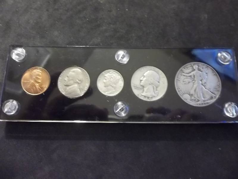 1939 P - 5 Coin Mint Set