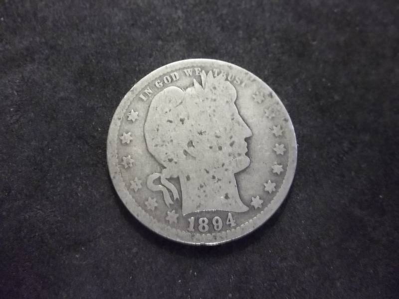 1894 O Barber Quarter