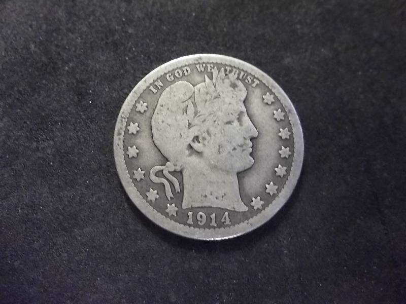 1914 Barber Quarter