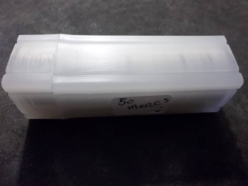 Roll Of  Mercury Dimes Teens, Twenties, Thirties & Forties