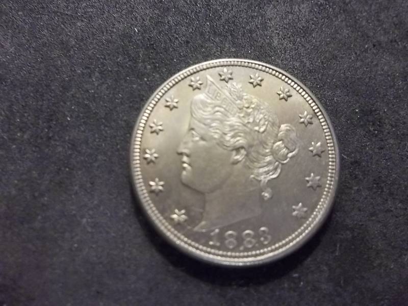 1883 V-Nickel WO Cents