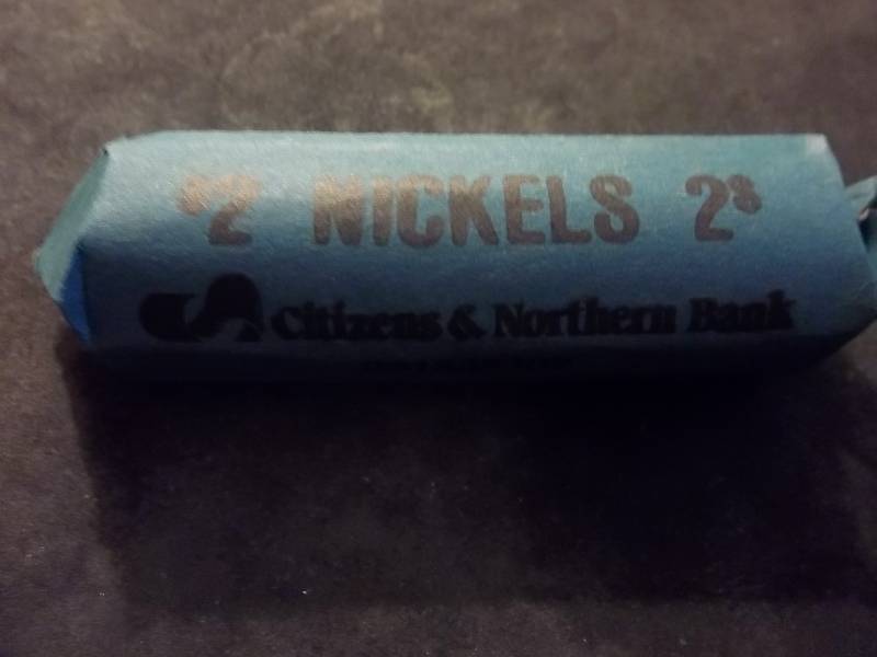 Full Roll Of  50 V-Nickels Assorted Dates