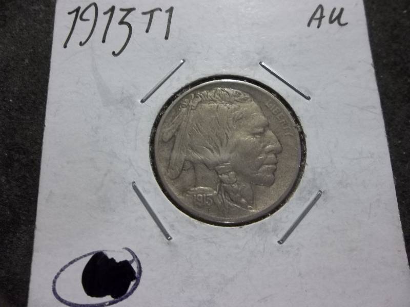1913  Type 1 Buffalo Nickel