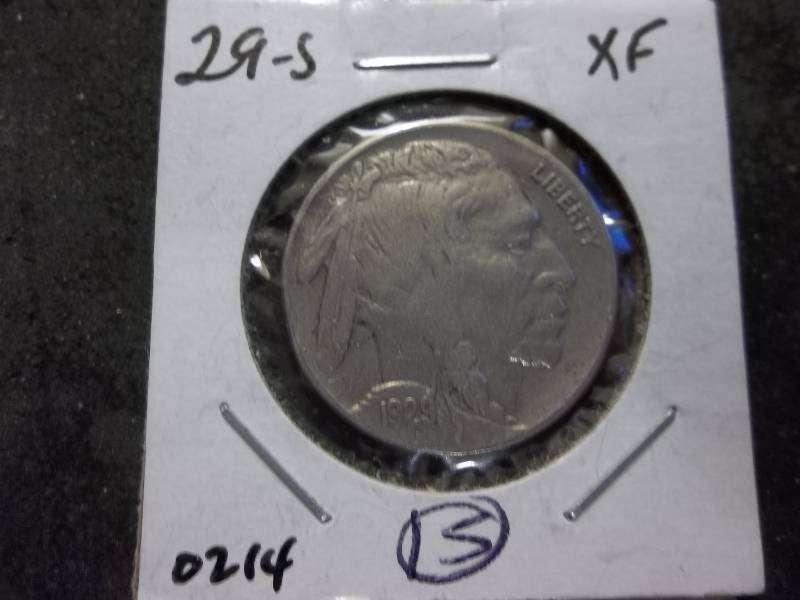 1929 S Buffalo Nickel