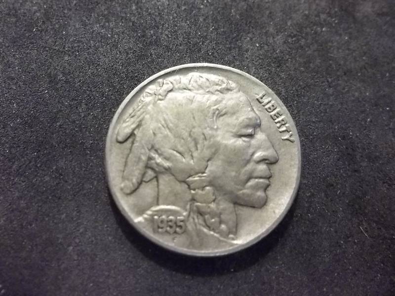 1935 S Buffalo Nickel
