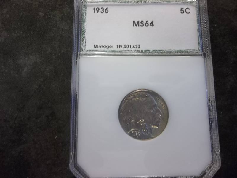 1936 Buffalo Nickel