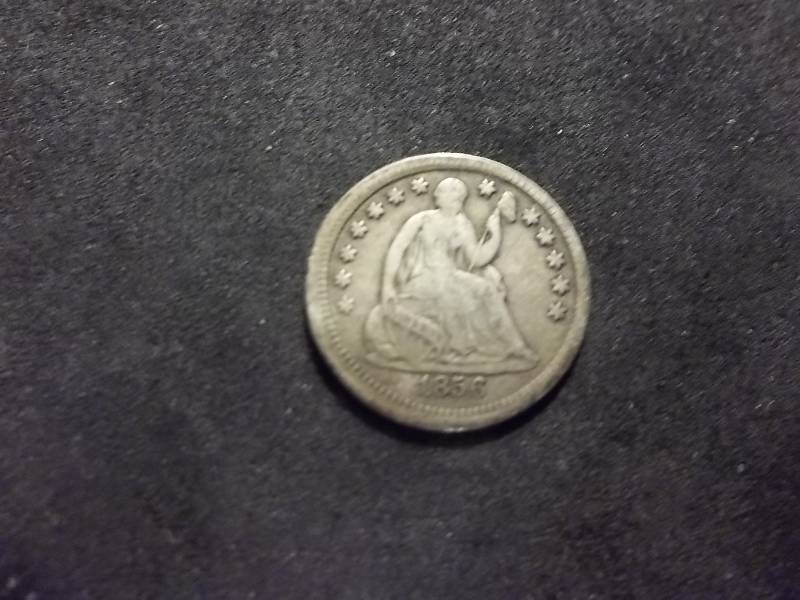 1856 Seated Liberty Half Dime