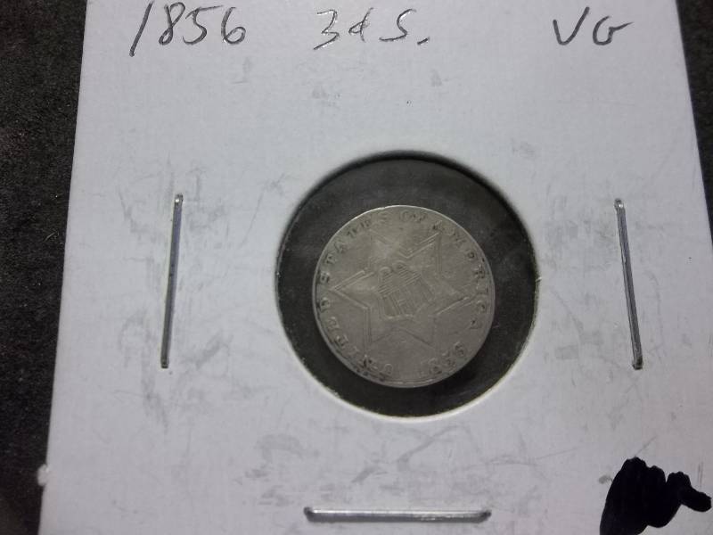 1856 3-Cent Silver