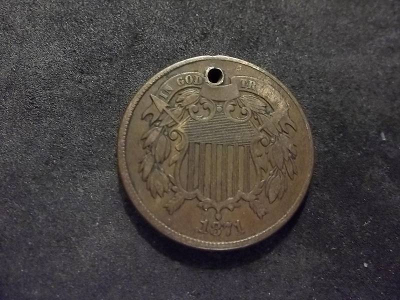 1871 2-Cent Piece