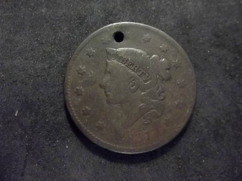 1837 Large Cent