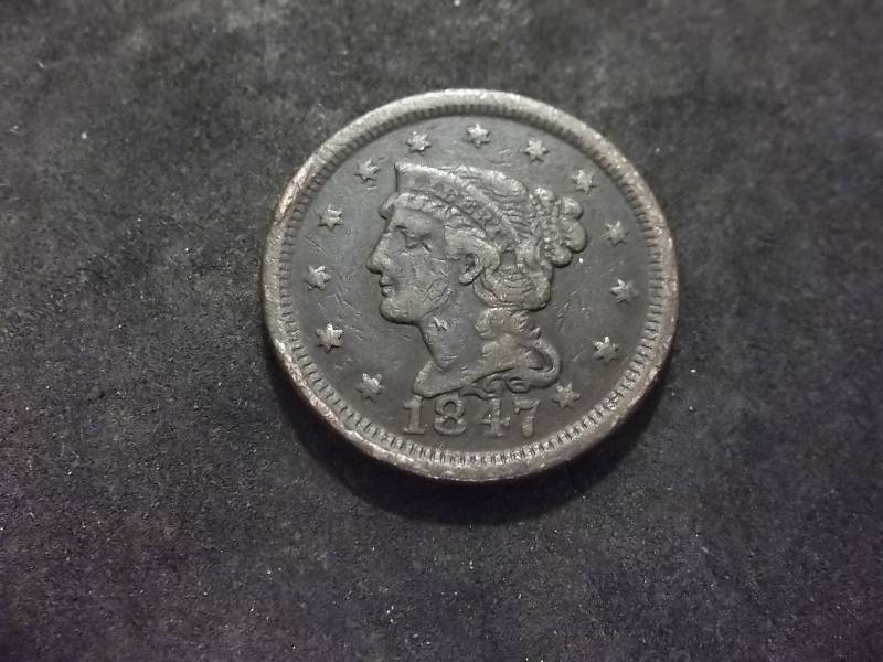 1847 Large Cent