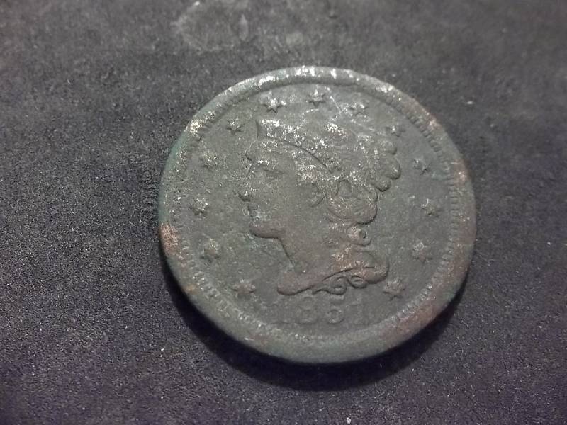 1851 Large Cent