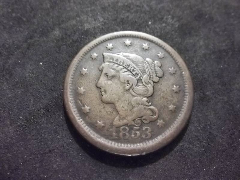 1853 Large Cent
