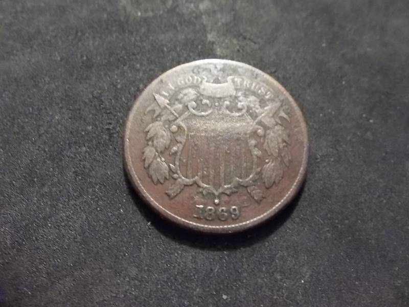 1869 2-Cent Piece